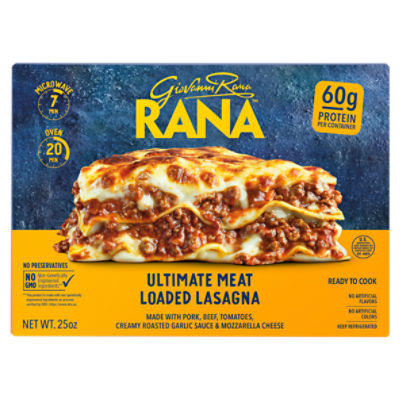 Giovanni Rana Ultimate Meat Loaded Lasagna, 25 oz