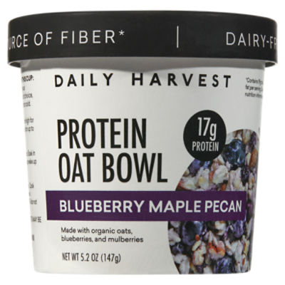 Daily Harvest Gluten-Free Blueberry Maple Pecan Protein Oat Bowl, 5.2 oz