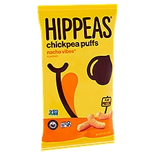 Hippeas Nacho Vibes Flavored Chickpea Puffs, 4 oz