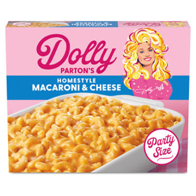 Dolly Parton's Homestyle Macaroni & Cheese, Frozen Meal, 76 oz