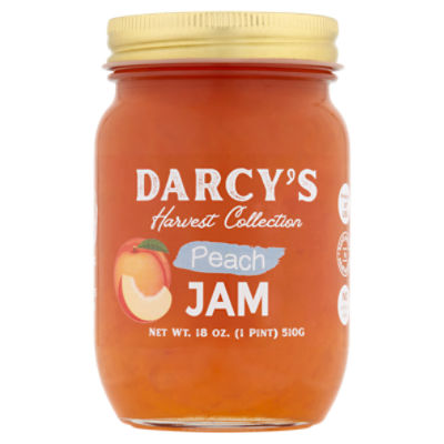 Darcy's Harvest Collection Peach Jam, 18 oz