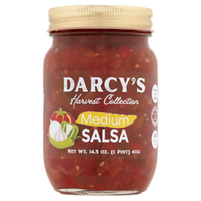 Darcy's Medium Salsa, 14.5 oz