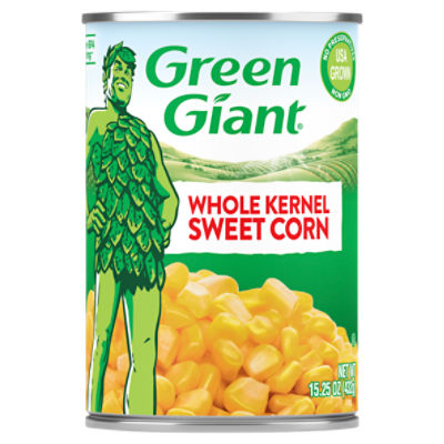 Green Giant Whole Kernel Sweet Corn, 15.25 oz, 15.25 Ounce