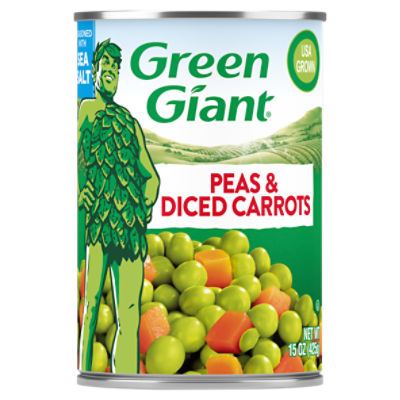 Green Giant Peas & Diced Carrots, 15 oz