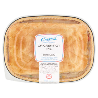 Cingari Family Markets Chicken Pot Pie, 20.0 oz