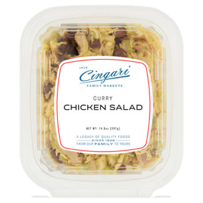 Cingari Family Markets Curry Chicken Salad, 14.0 oz