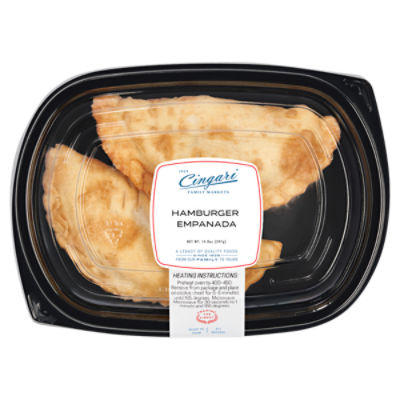 Cingari Family Markets Empanada, Hamburger, 8.0 oz