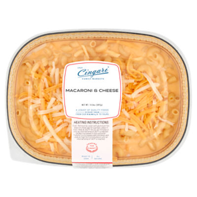 Cingari Family Markets Macaroni Cheese, 18.0 oz