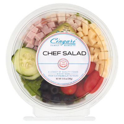 Cingari Family Markets Chef Salad, 12.0 oz