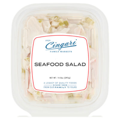 Cingari Family Markets Seafood Salad, 14.0 oz