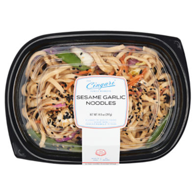 Cingari Family Markets Sesame Garlic Noodles, 14.0 oz