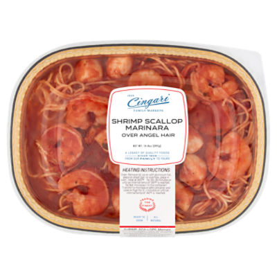 Cingari Family Markets Shrimp Scallop Marinara, 12.0 oz