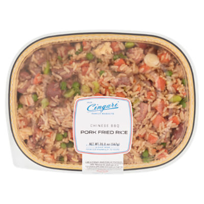 Cingari Family Markets Chinese BBQ Pork Fried Rice, 20.0 oz