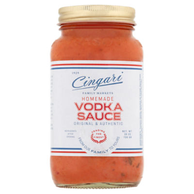 Cingari Family Markets Homemade Vodka Sauce, 25 oz