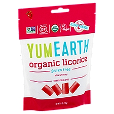Yum Earth Strawberry Organic Licorice, 5 oz