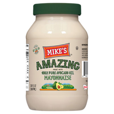 Mike's Amazing 100% Pure Avocado Oil Mayonnaise, 30 fl oz