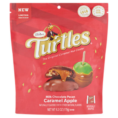 Demet's Turtles Caramel Apple Milk Chocolate Pecan Limited Edition, 6.3 oz
