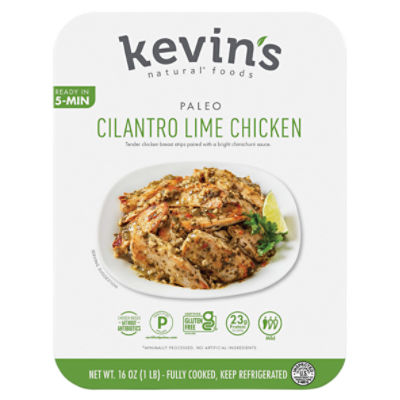 Kevin's Natural Foods Paleo Cilantro Lime Chicken, 16 oz