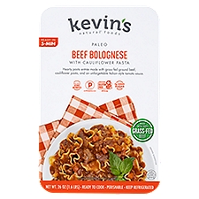 Kevin's Natural Foods Paleo with Cauliflower Pasta, Beef Bolognese, 26 Ounce