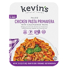 Kevin's Natural Foods Paleo Chicken Pasta Primavera, 12 oz, 12 Ounce