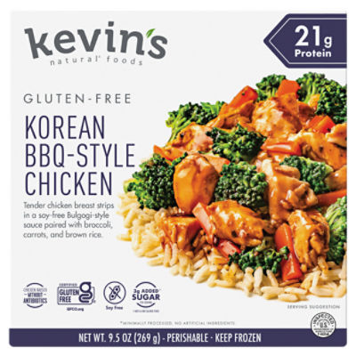 Kevin's Natural Foods Korean BBQ-Style Chicken, 9.5 oz