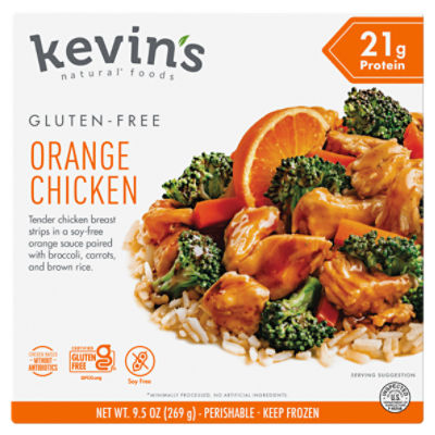 Kevin's Natural Foods Orange Chicken, 9.5 oz