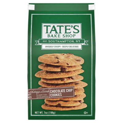 Tate's Bake Shop Chocolate Chip Cookies, 7oz