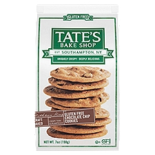 Tate's Bake Shop Cookies, Gluten Free Chocolate Chip , 7 Ounce