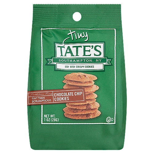 Tate's Bake Shop Tiny Chocolate Chip Cookies, 1 oz