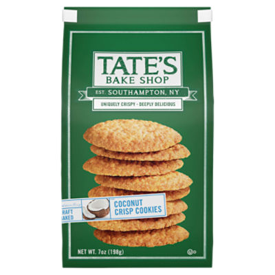 Tate's Bake Shop Coconut Crips Fruit Cookies, 7oz