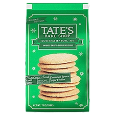 Tate's Bake Shop Cinnamon Brown Sugar Cookies, Holiday Cookies, Limited Edition, 7 oz