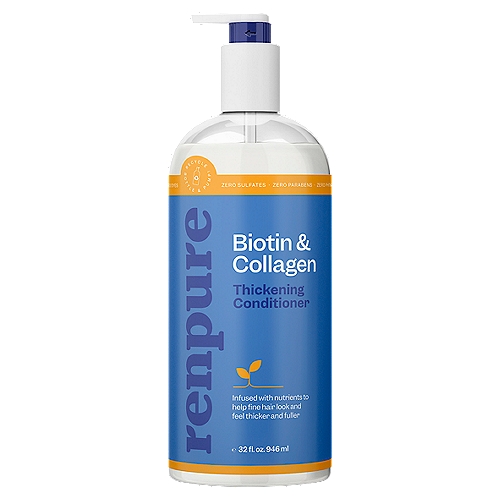 Renpure Biotin & Collagen Thickening Conditioner, 32 fl oz