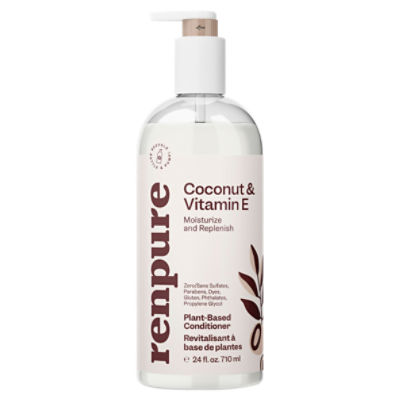 Renpure Coconut & Vitamin E Plant-Based Conditioner, 24 fl oz