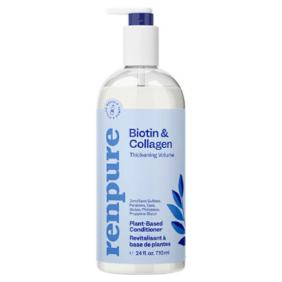 Renpure Biotin & Collagen Plant-Based Conditioner, 24 fl oz