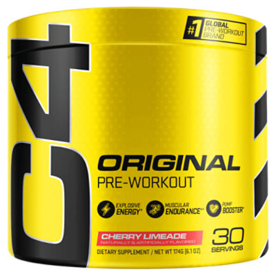 C4 Original PreWorkout Cherry Limeade Dietary Supplement, 6.1 oz ShopRite