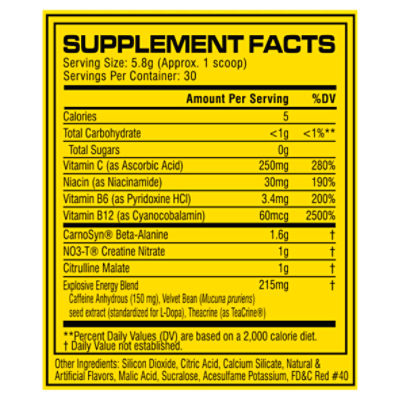 C4 Original, Pre-Workout, Cherry Limeade, 6.1 oz (174 g)