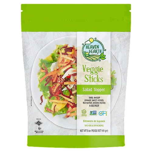 Heaven & Earth Veggie Sticks Salad Topper, 5 oz