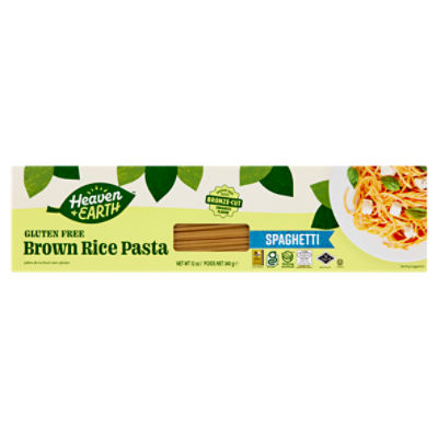 Heaven & Earth Gluten Free Brown Rice Pasta Spaghetti, 12 oz
