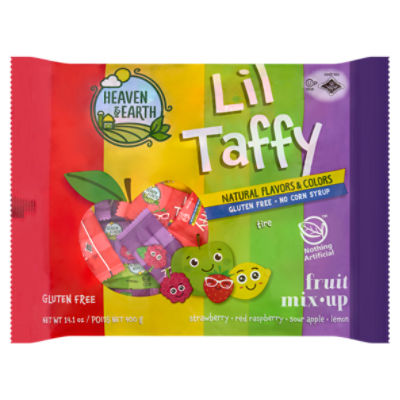 Heaven & Earth Lil Taffy Fruit Mix-Up Candy, 14.1 oz