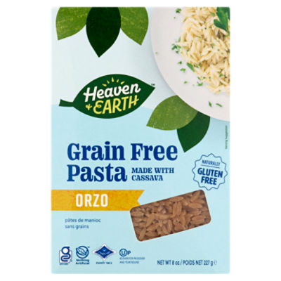 Heaven & Earth Orzo Grain Free Pasta, 8 oz