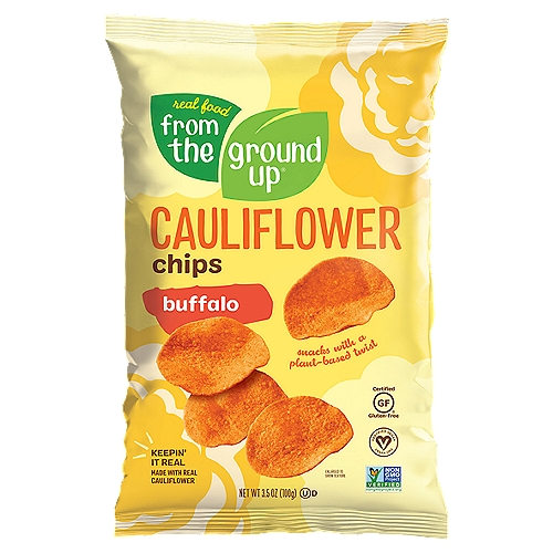From the Ground Up Buffalo Cauliflower Chips, 3.5 oz
All that and a bag of cauliflower chips. Turn up the heat on your snack game! How you snackin'?
Hot Hot Hot
