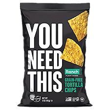 You Need This Ranch Flavor Grain-Free Tortilla Chips, 5 oz