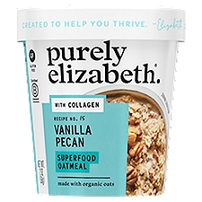 Purely Elizabeth Recipe No. 15 Vanilla Pecan Superfood Oatmeal, 2 oz