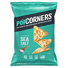 Popcorners Salt of the Earth Popped Corn Chips, 7 Ounce