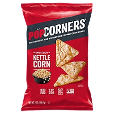 Popcorners Carnival Kettle Popped Corn Chips, 7 Ounce