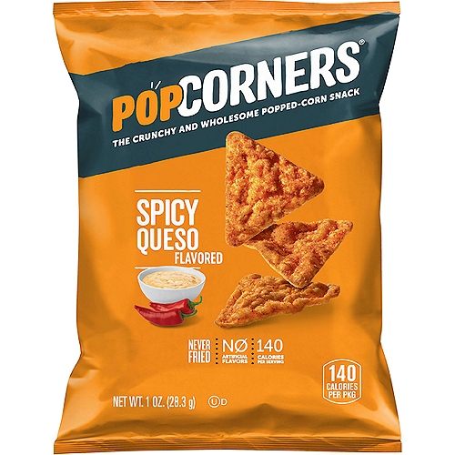 POPCORNERS Spicy Queso 40CT 1OZ