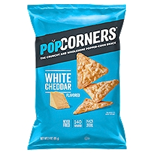 PopCorners White Cheddar Flavored, Snack, 3 Ounce