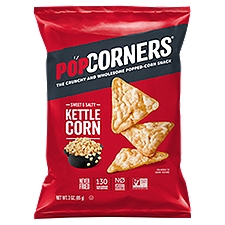 PopCorners Sweet & Salty, Kettle Corn, 3 Ounce