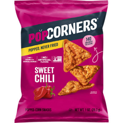 PopCorners The Crunchy And Wholesome popped Corn Snack Sweet Chili 1 Oz