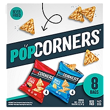 PopCorners Popped Corn Snacks, 5/8 oz, 8 count